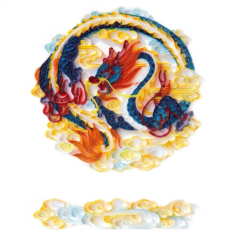 Quilted Paper Illustration Material Package Set Lobby Decoration Painting Slot - Velora