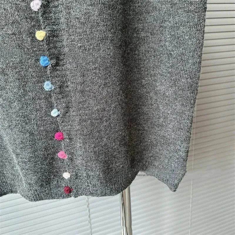 Women Sleeveless Button down Knitted Sweater Vest Cardigan - Velora
