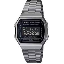 CASIO Classic Metal Vintage Silver Black | A168WGG-1BVT