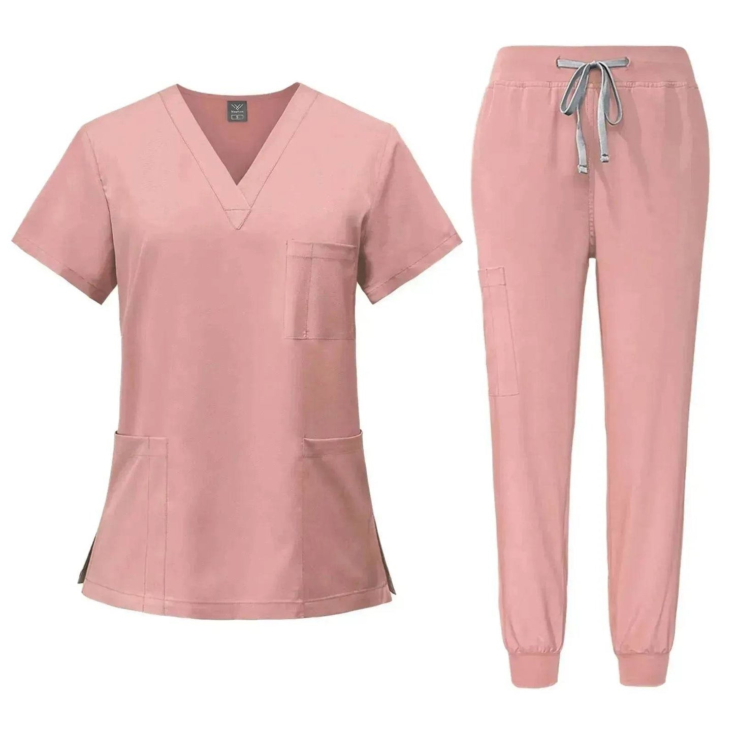 Quick-drying T-shirt Surgical Clothes Oral Nurse Doctor Work Clothes Pet Hospital Work - Velora