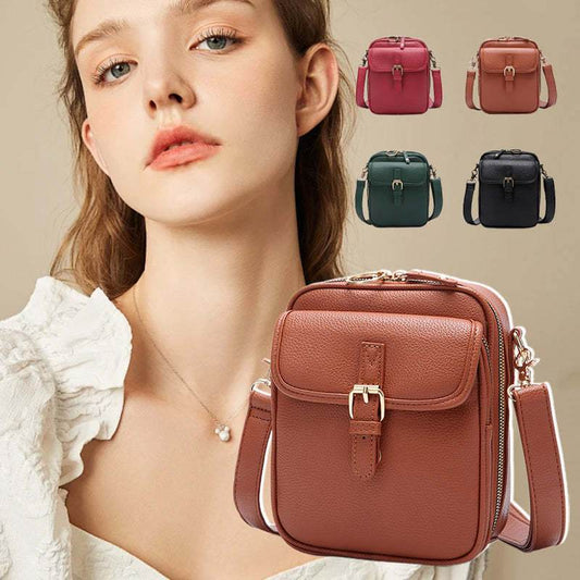Unisex Vintage Large Capacity Messenger Bag Storage Bag With 10 Card Inserts Casual Backpack Women's Bag Retro Backpack Large Capacity Travel - Velora