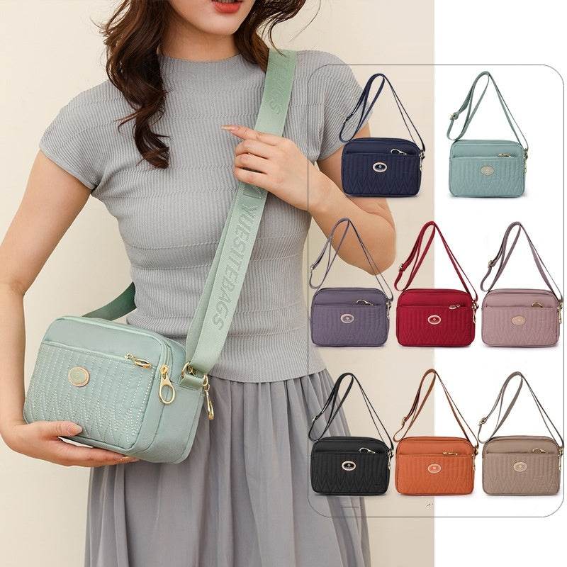 Casual Women Cross Body Small Messenger Bag Handbag Shoulder Over Bags Fashion Women's Lightweight Underarm Brand Luxury Bag - Velora