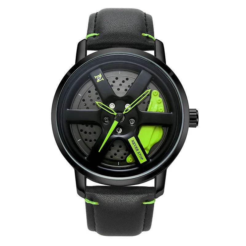 Quartz Men's Mesh Strap Trendy Unique Dial Watch - Velora