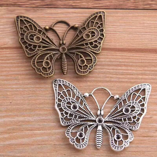 Hollow Butterfly Jewelry Mobile Phone Pendant - Velora