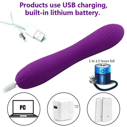 Rechargeable Vibrating Dildo pleasure Toy for Women Masturbating toy for Women - Velora