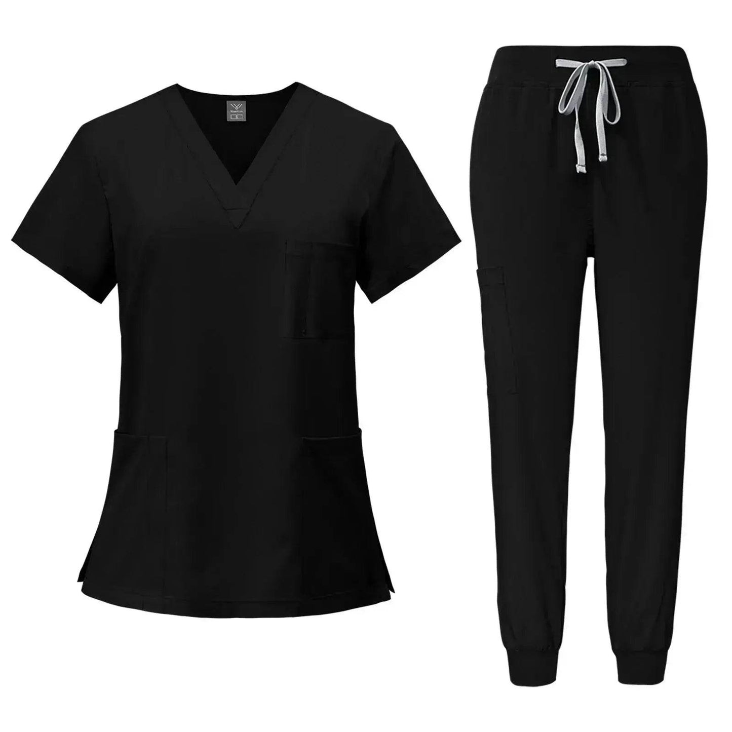 Quick-drying T-shirt Surgical Clothes Oral Nurse Doctor Work Clothes Pet Hospital Work - Velora