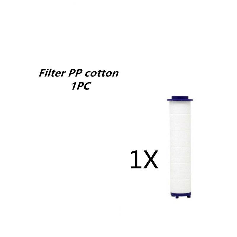 Propeller Driven Shower Head With Stop Button And Cotton Filter Turbocharged High Pressure Handheld Shower Nozzle - Velora