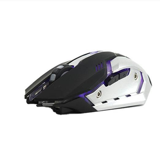 Wireless Charging Silent Gaming Mouse Machinery - Velora