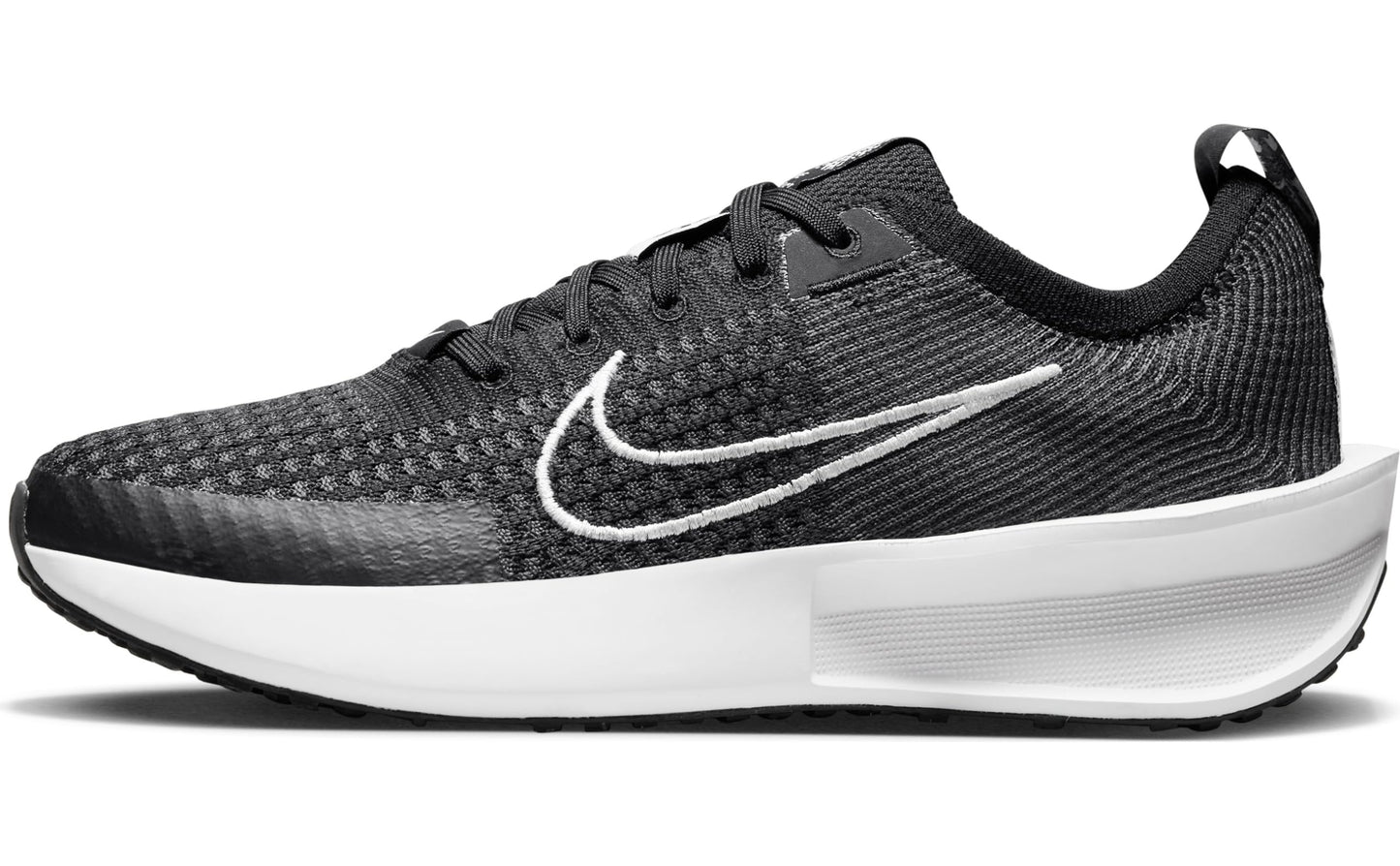 NIKE Interact Run Womens Road Running Shoes FD2292-003 (Black/White-Anthracite) Size 5.5