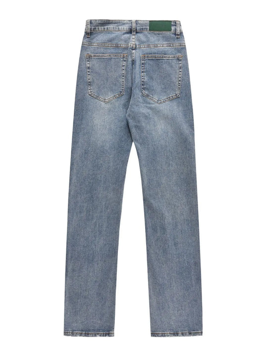 Men's Wash Straight Leg Jeans - Velora