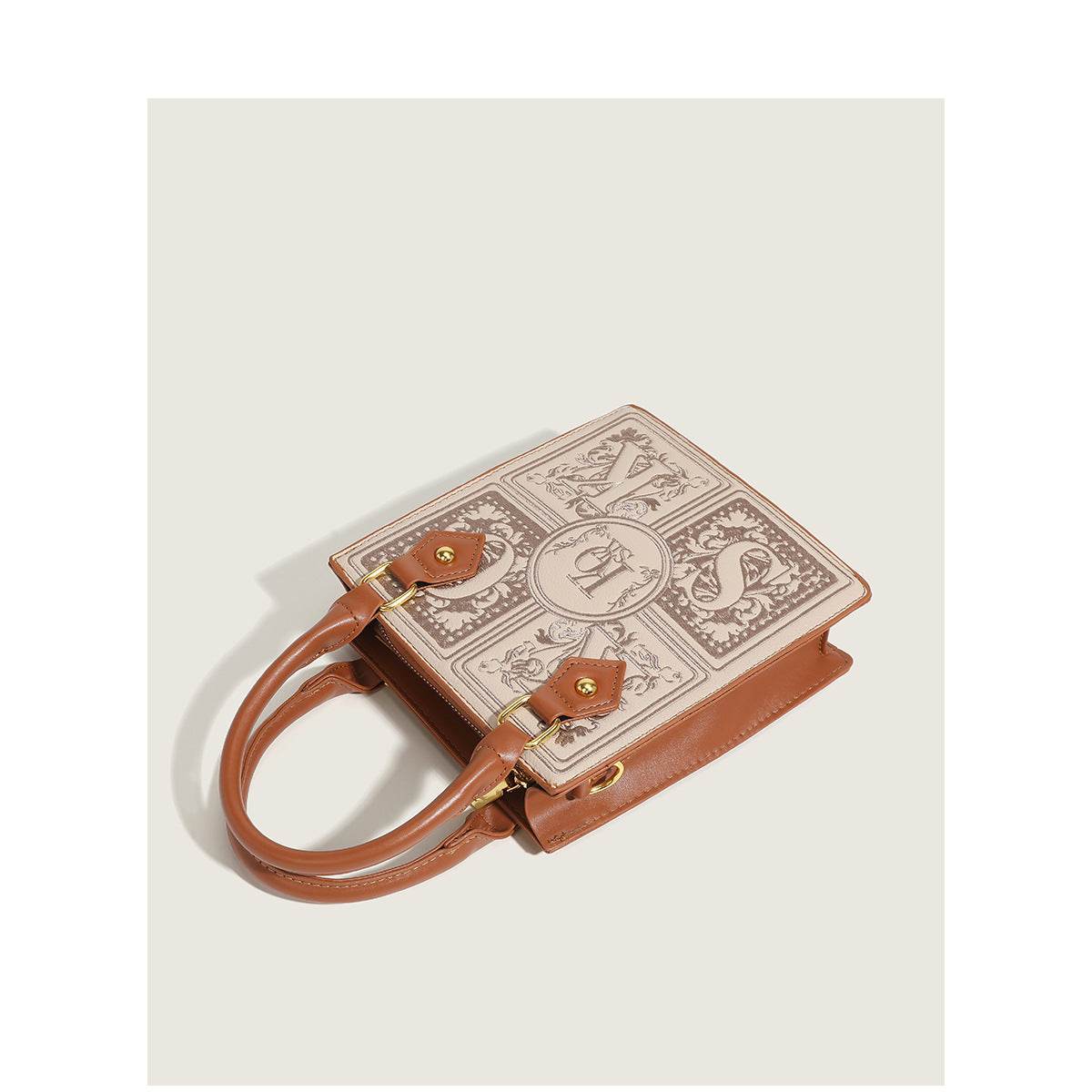 Early Autumn Popular Embroidered Portable Small Square Messenger Bag - Velora