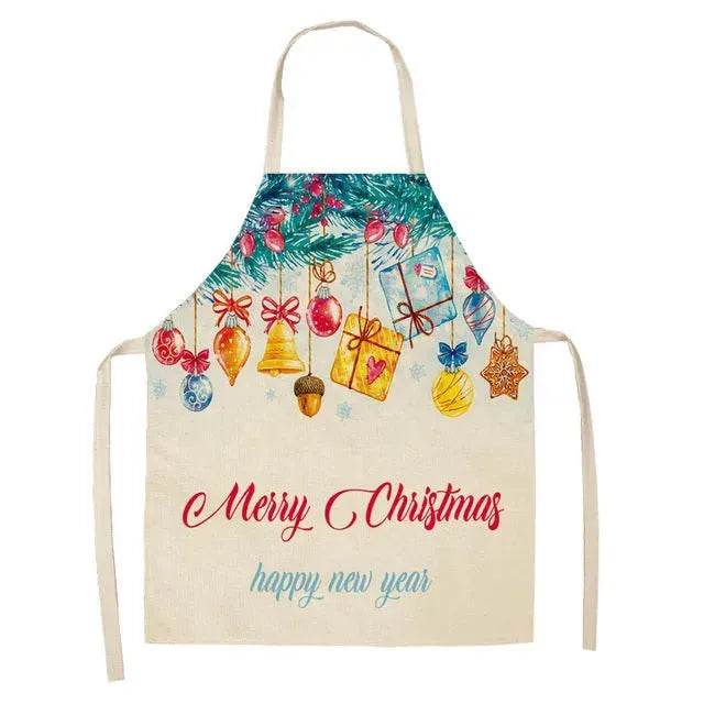 Personalized Christmas Aprons gifts idea for chefs bakers - Velora