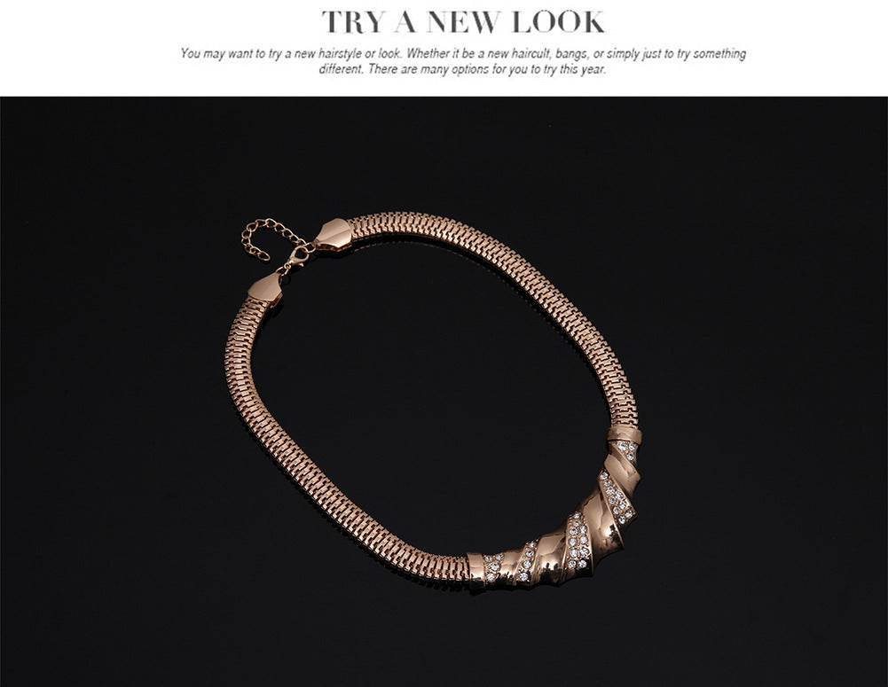 Necklace Earrings Jewelry Four-piece Set - Velora