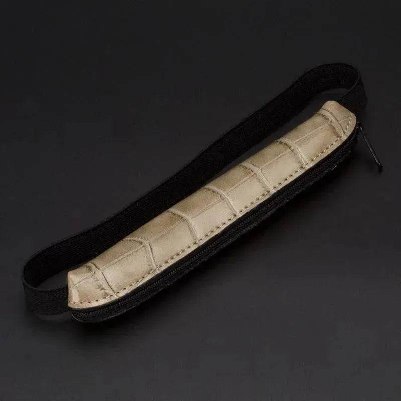 Easy To Carry PU Leather Office Pencil Case - Velora