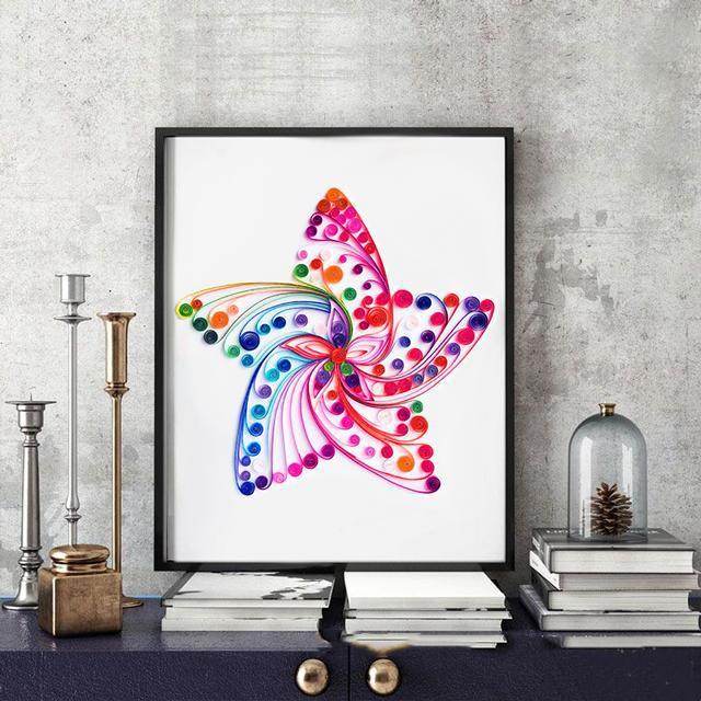 Quilted Paper Painting Creative Handmade Crafts - Velora