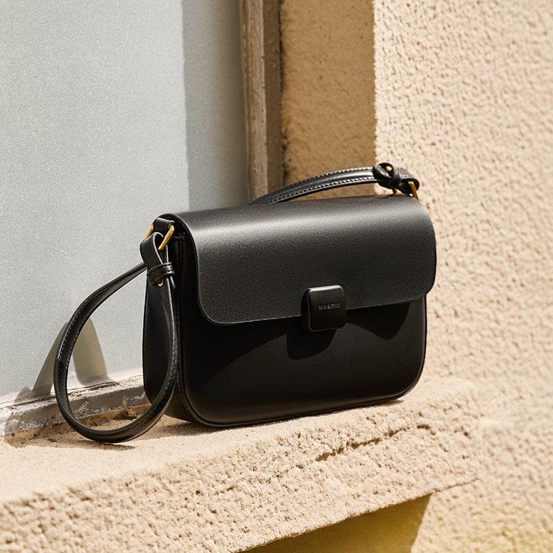 Women's Bag One Shoulder Genuine Leather Fashion Advanced Texture - Velora