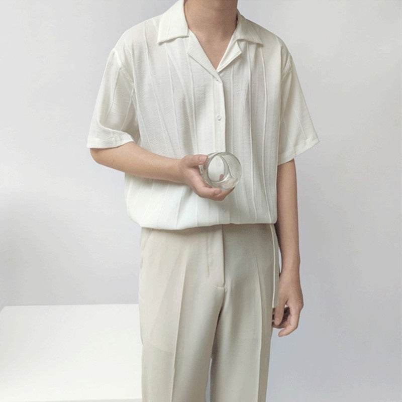 Men's Half Short Sleeve Shirt - Velora