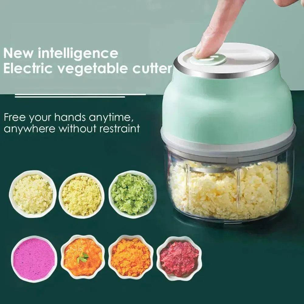 Electric Mini Garlic Masher Small Household Appliances Meat Grinder - Velora