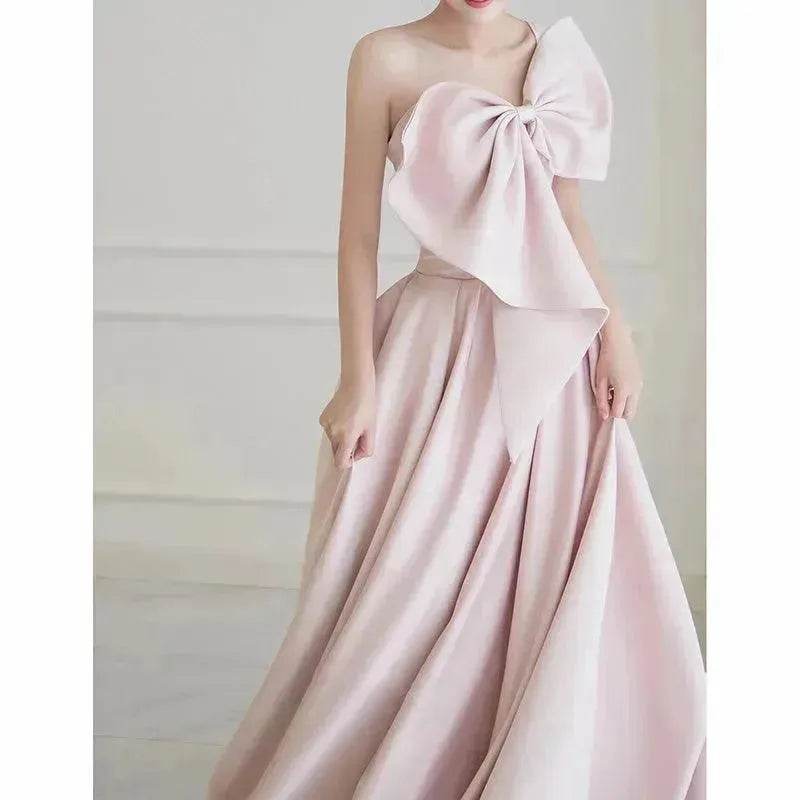 Evening Gown Bride Engagement Dress French Bridesmaid Dress - Velora