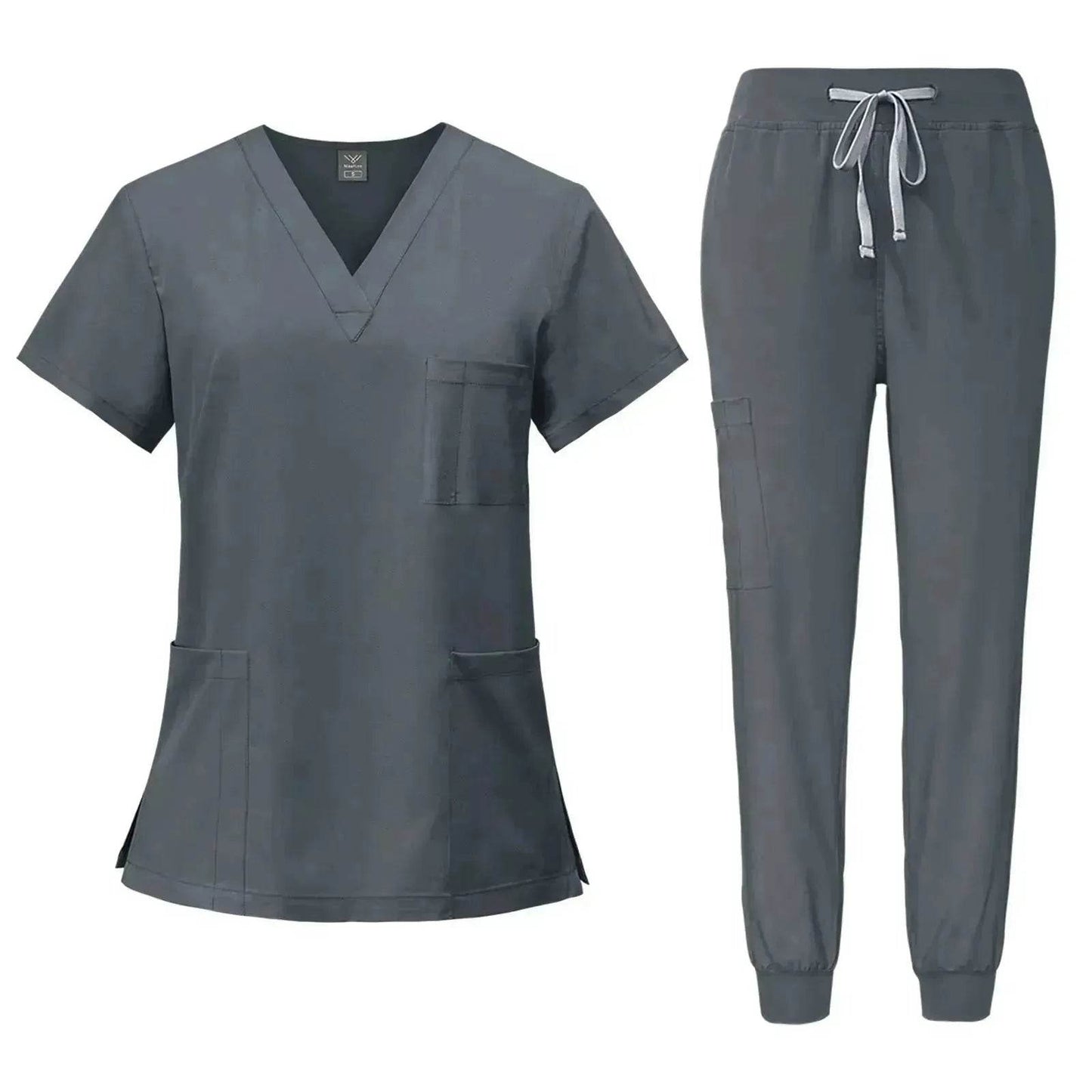 Quick-drying T-shirt Surgical Clothes Oral Nurse Doctor Work Clothes Pet Hospital Work - Velora