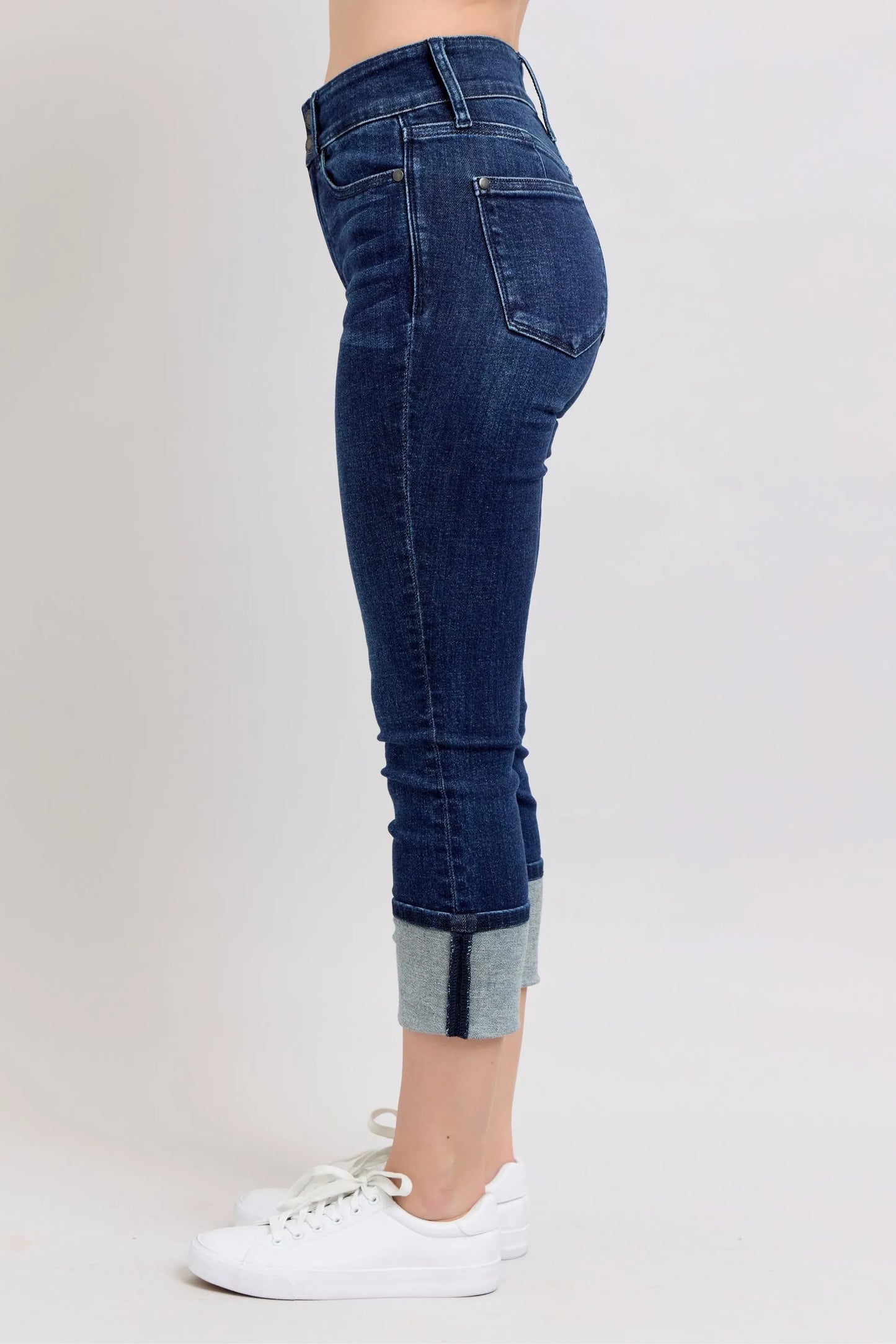 Judy Blue High-Waist Double Waist Band Skinny Jeans - Velora