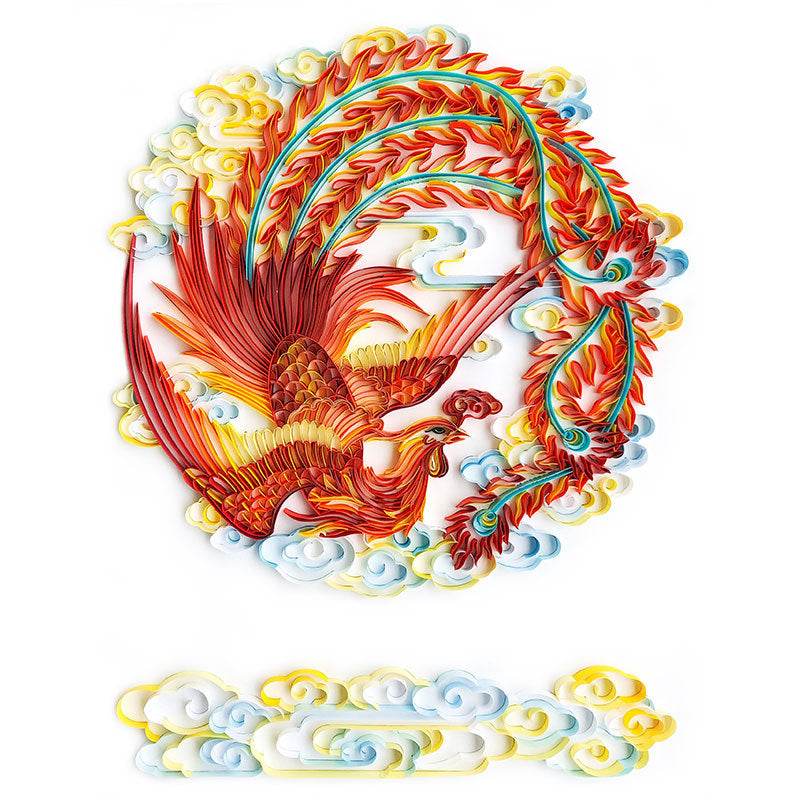 Quilted Paper Illustration Material Package Set Lobby Decoration Painting Slot - Velora