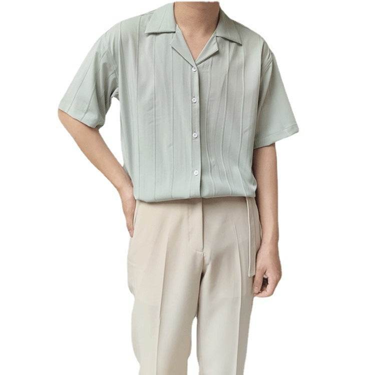 Men's Half Short Sleeve Shirt - Velora