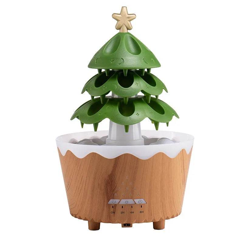 2024 New Design Essential Oil Aroma Diffuser Household Mute Small Remote Control Humidifier Suitable For Home Christmas Gift - Velora