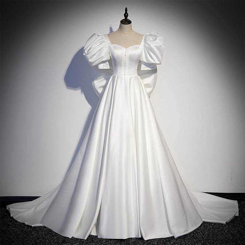 White Evening Dress Women's Banquet - Velora