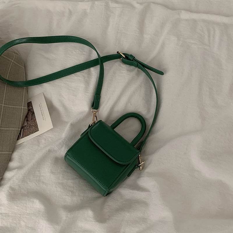 Mini Fashion Retro Portable Small Square Bag Minority All-match Crossbody - Velora