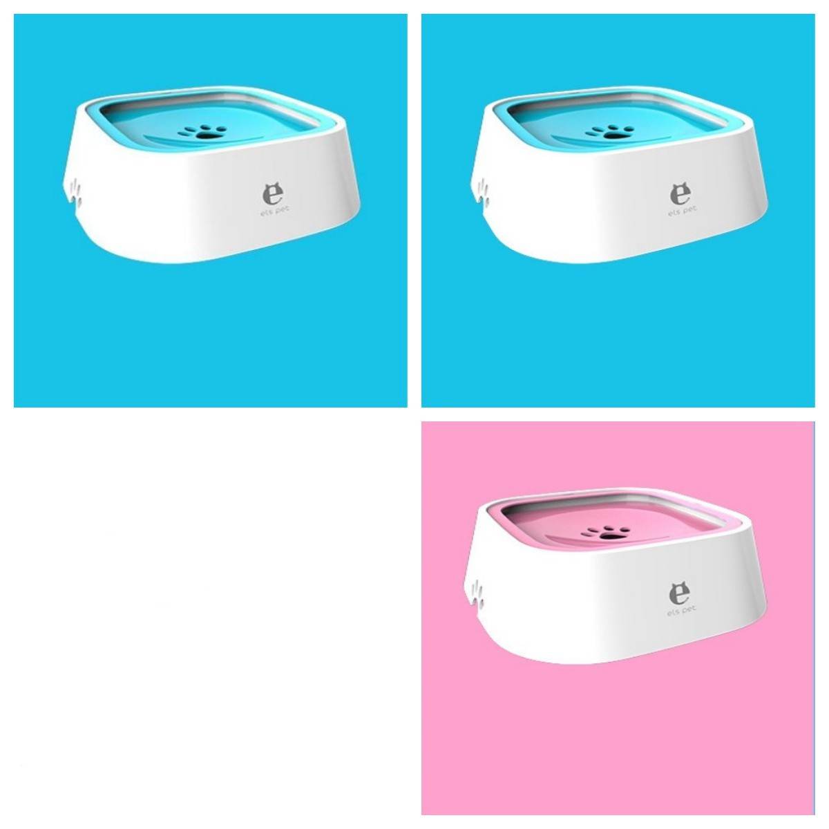 Cat Dog Water Bowl Anti Splash Design - Velora