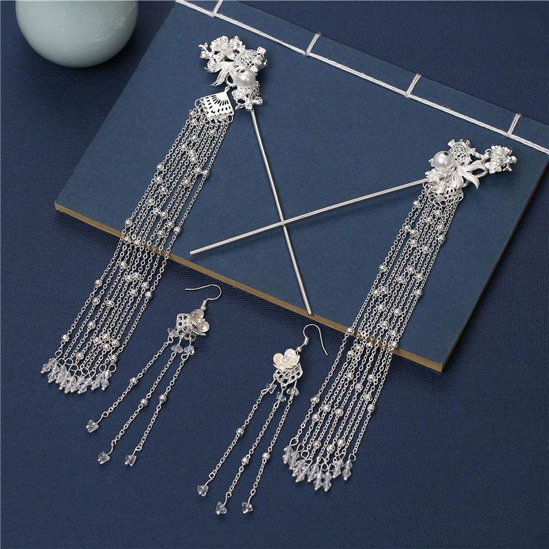 Shaking Hairpin Ancient Style Hair Accessories Complete Set - Velora