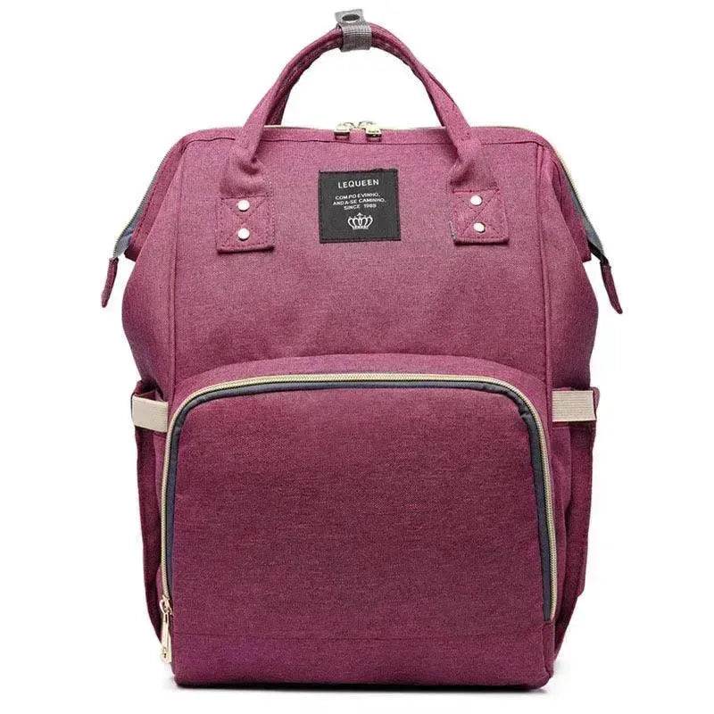 Fashion Brest feeding Mummy Maternity Nappy Bag Backpack Nappy Changing Bag Maternity Diaper Bag - Velora
