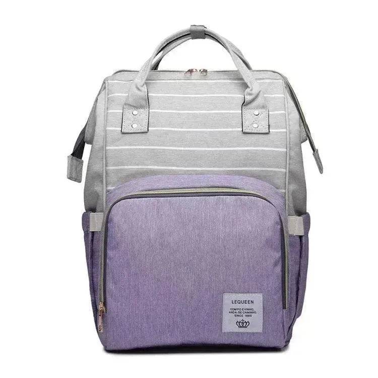 Fashion Brest feeding Mummy Maternity Nappy Bag Backpack Nappy Changing Bag Maternity Diaper Bag - Velora