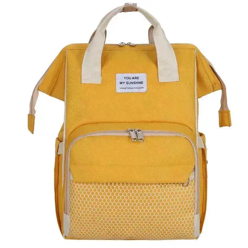 Fashion Brest feeding Mummy Maternity Nappy Bag Backpack Nappy Changing Bag Maternity Diaper Bag - Velora