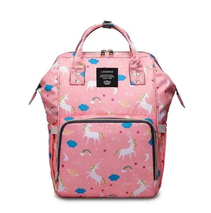 Fashion Brest feeding Mummy Maternity Nappy Bag Backpack Nappy Changing Bag Maternity Diaper Bag - Velora