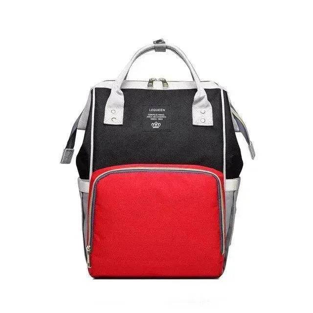Fashion Brest feeding Mummy Maternity Nappy Bag Backpack Nappy Changing Bag Maternity Diaper Bag - Velora