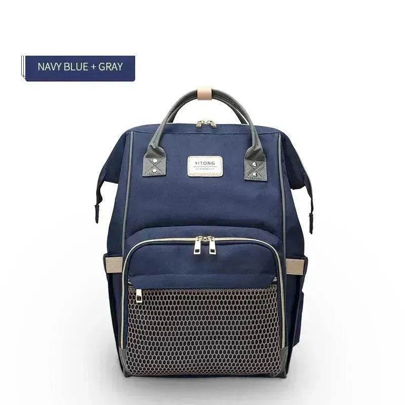 Fashion Brest feeding Mummy Maternity Nappy Bag Backpack Nappy Changing Bag Maternity Diaper Bag - Velora