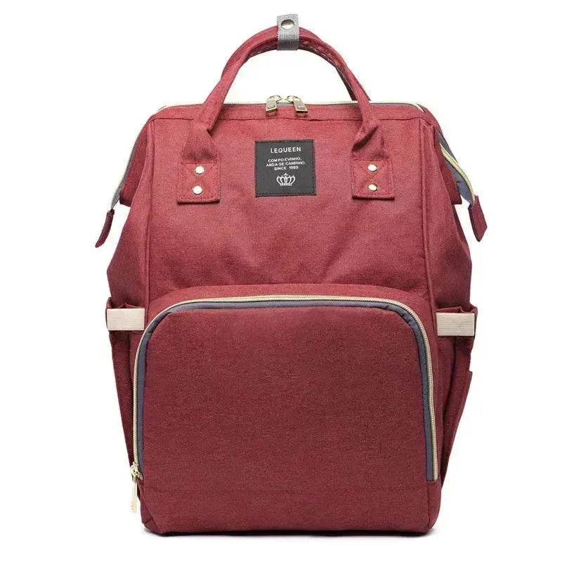 Fashion Brest feeding Mummy Maternity Nappy Bag Backpack Nappy Changing Bag Maternity Diaper Bag - Velora
