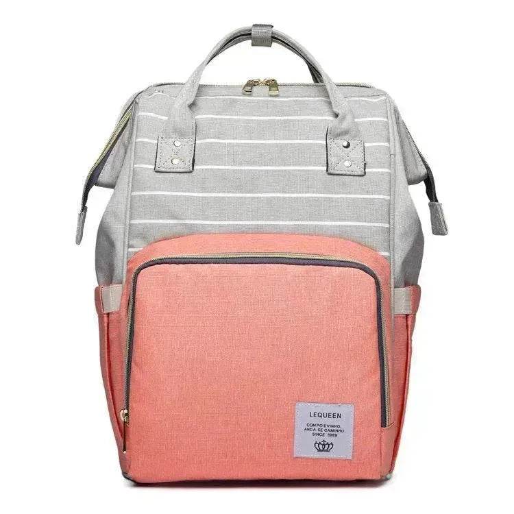 Fashion Brest feeding Mummy Maternity Nappy Bag Backpack Nappy Changing Bag Maternity Diaper Bag - Velora