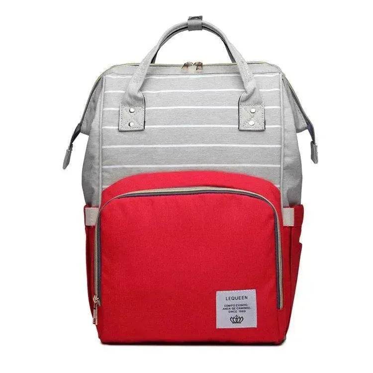 Fashion Brest feeding Mummy Maternity Nappy Bag Backpack Nappy Changing Bag Maternity Diaper Bag - Velora