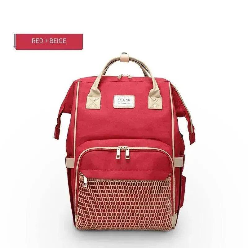 Fashion Brest feeding Mummy Maternity Nappy Bag Backpack Nappy Changing Bag Maternity Diaper Bag - Velora