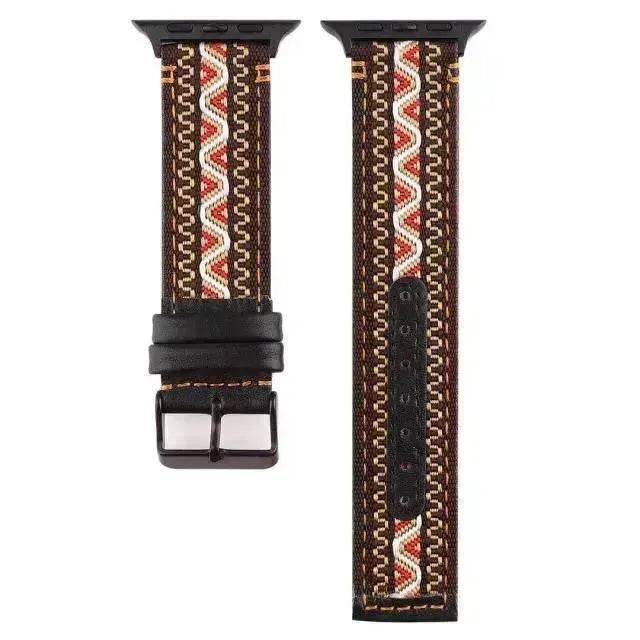 Fashion Personality Wristband Men's And Women's Tide Ethnic Wind Leather Watch Strap - Velora