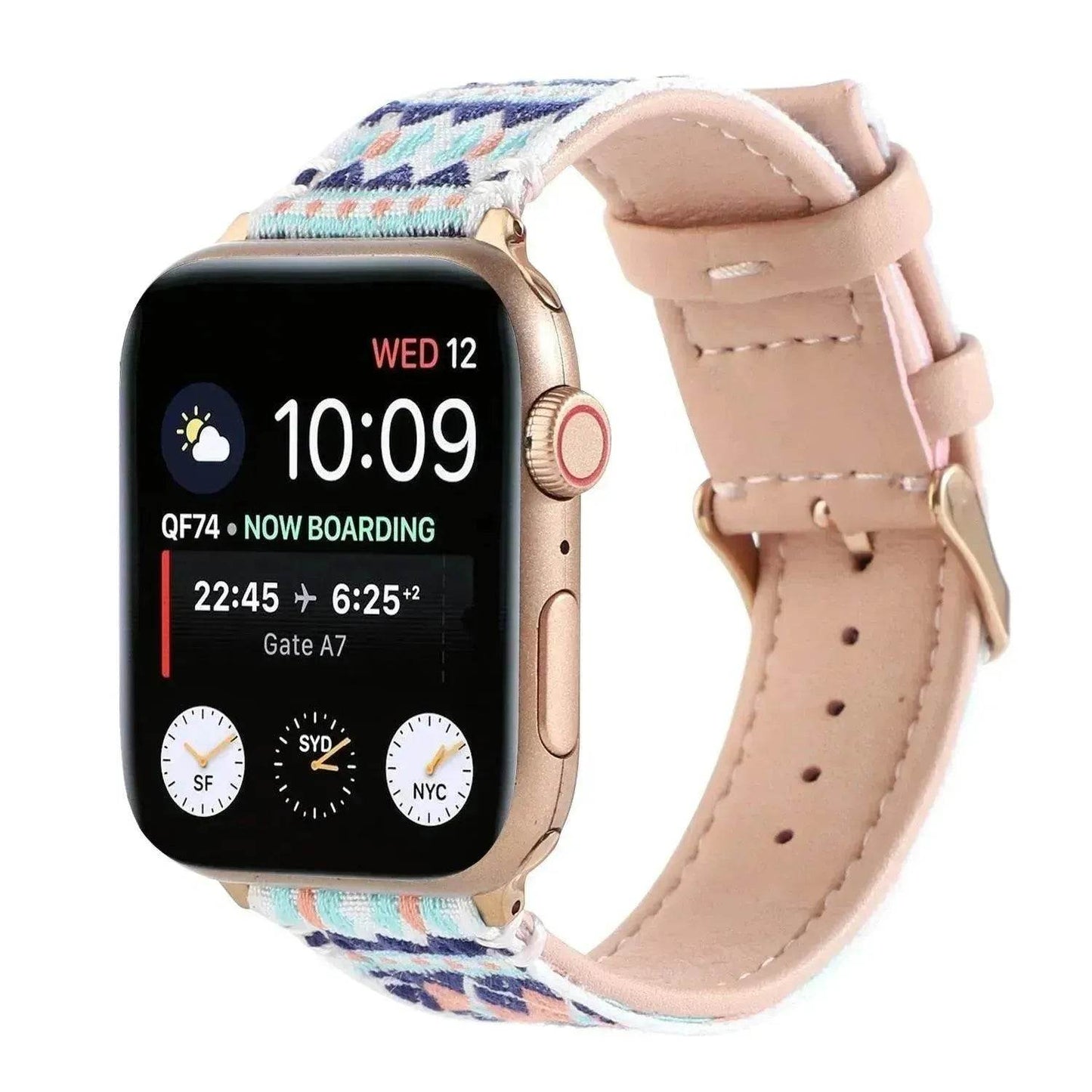 Fashion Personality Wristband Men's And Women's Tide Ethnic Wind Leather Watch Strap - Velora