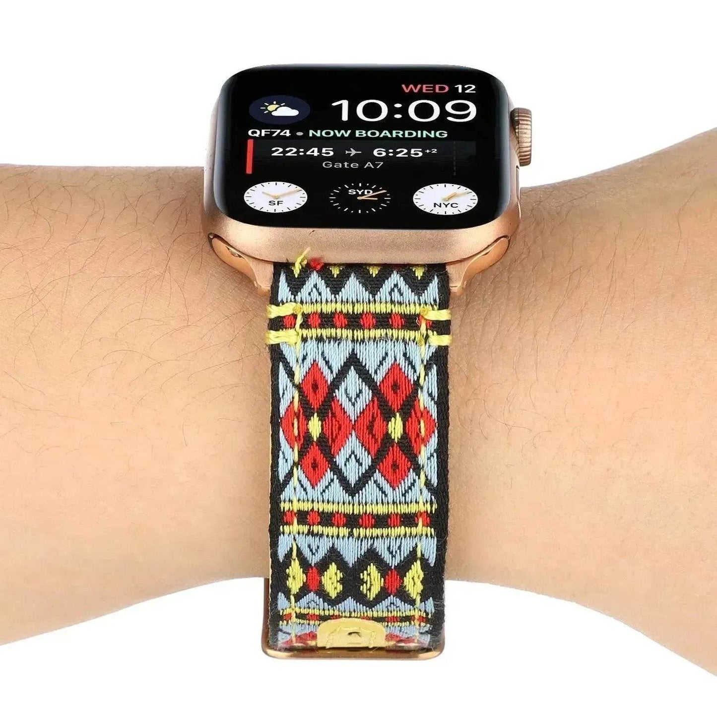 Fashion Personality Wristband Men's And Women's Tide Ethnic Wind Leather Watch Strap - Velora