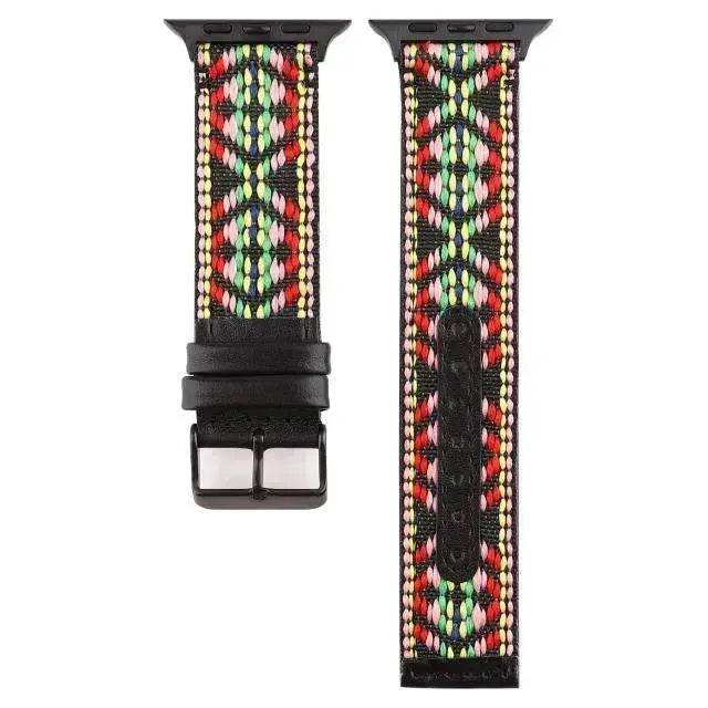 Fashion Personality Wristband Men's And Women's Tide Ethnic Wind Leather Watch Strap - Velora