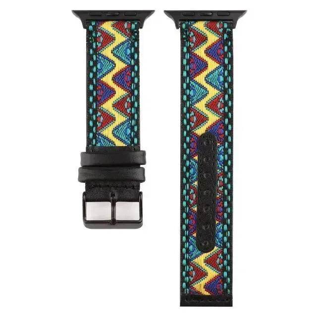 Fashion Personality Wristband Men's And Women's Tide Ethnic Wind Leather Watch Strap - Velora