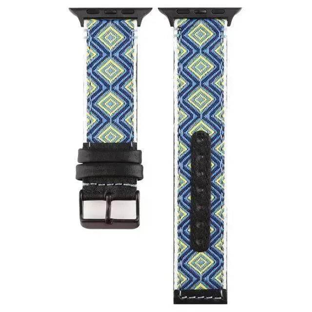 Fashion Personality Wristband Men's And Women's Tide Ethnic Wind Leather Watch Strap - Velora