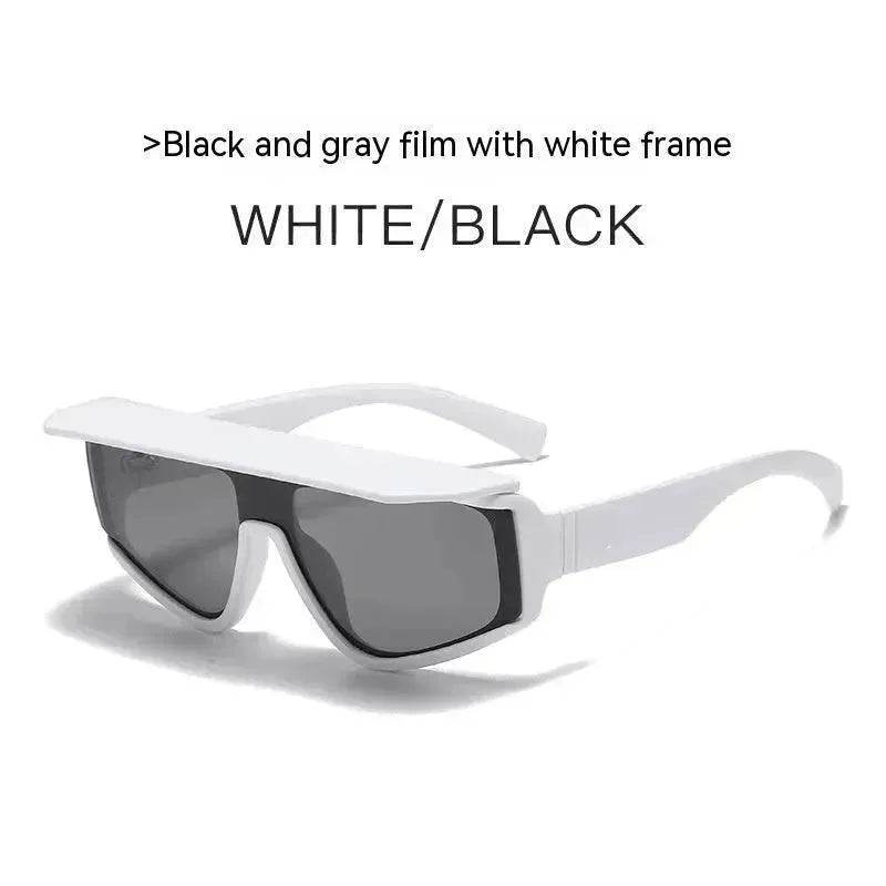 Fashion Square Brim Sunshade Sunglasses - Velora