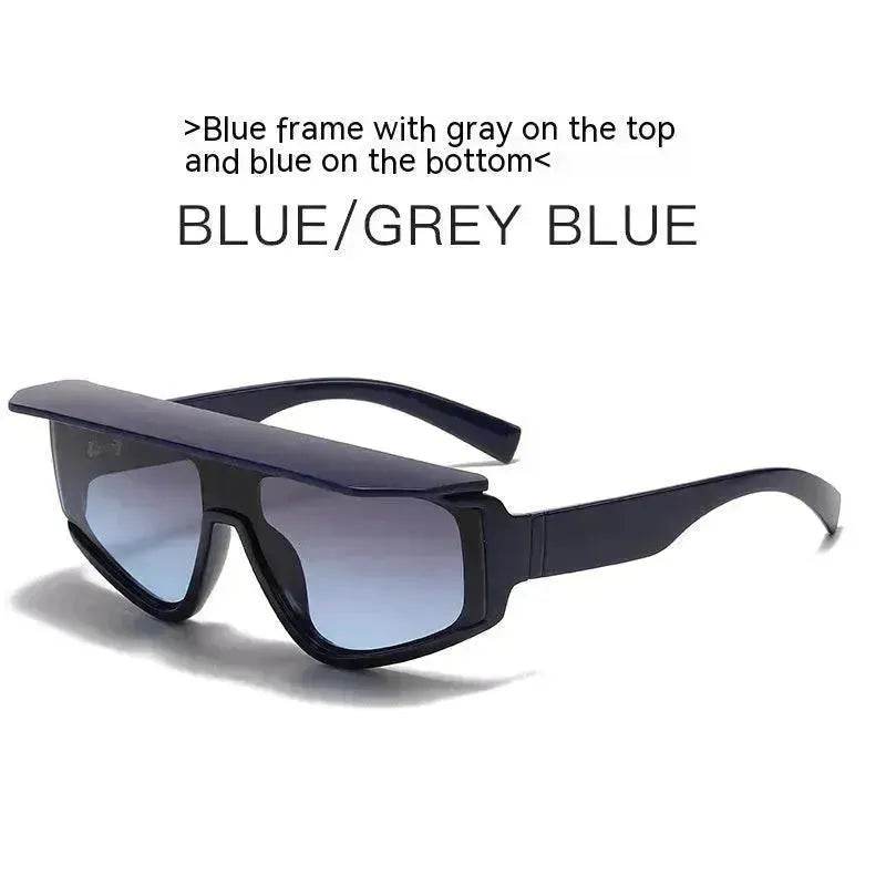 Fashion Square Brim Sunshade Sunglasses - Velora